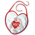 Vinyl Heart Shaped Bib